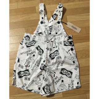 ベベ(BeBe)の魔女⭐様専用☆bebe☆新品☆オーバーオール(パンツ/スパッツ)