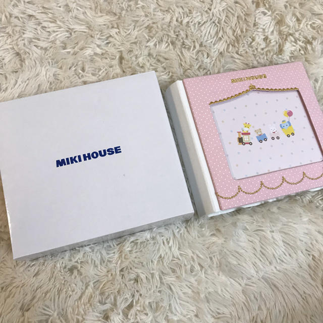 mikihouse(ミキハウス)のmikihouse ミキハウス アルバム 写真 エコー写真 キッズ/ベビー/マタニティのメモリアル/セレモニー用品(アルバム)の商品写真