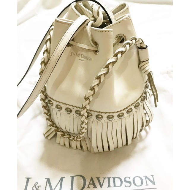 2022春夏新作】 J&M - DAVIDSON J&M davidson 白 スタッズ ドゥロワー