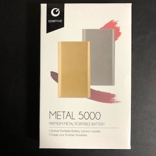 【未使用】モバイルバッテリー 5000mAh(バッテリー/充電器)