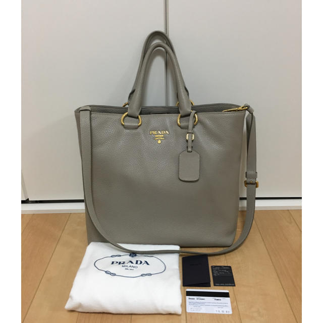 予約販売】本 PRADA - 美品☆ プラダ PRADA 2WAY トートバック トート
