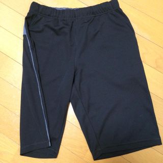 ジーユー(GU)の150 GU 短パン 黒(パンツ/スパッツ)