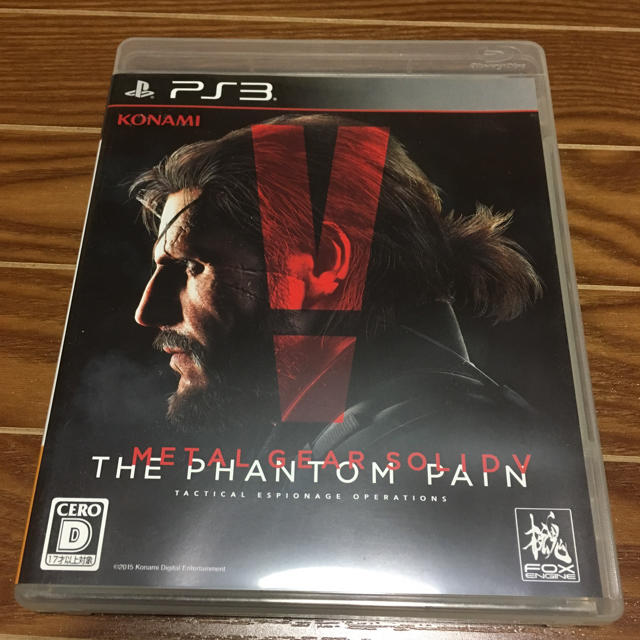 PlayStation3(プレイステーション3)のMETAL GEAR SOLID V：THE PHANTOM PAIN 通常版 エンタメ/ホビーのゲームソフト/ゲーム機本体(家庭用ゲームソフト)の商品写真