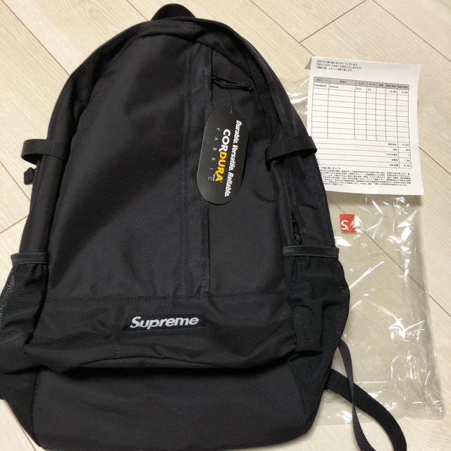 新品国内 supreme 18SS Backpack バックパック