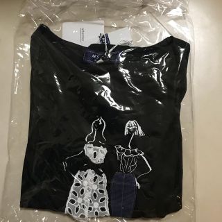 エムズグレイシー(M'S GRACY)のエムズグレイシー  Tシャツ カットソー  38 黒(カットソー(半袖/袖なし))