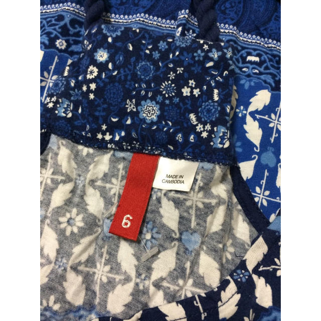 H&M(エイチアンドエム)のブルーのマキシ丈ワンピ レディースのワンピース(ロングワンピース/マキシワンピース)の商品写真