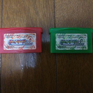 GBA ポケットモンスター　ファイヤレッド　リーフグリーン　(携帯用ゲームソフト)