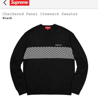 シュプリーム(Supreme)のSupreme Checkered Panel Crewneck(ニット/セーター)