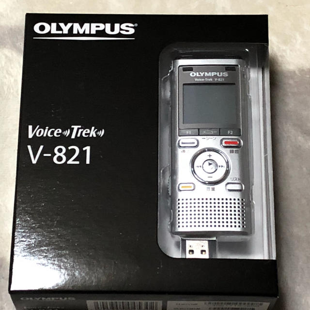 OLYMPUS(オリンパス)のオリンパス OLYMPUS ICレコーダーVoiceTrek 2GB V-821 スマホ/家電/カメラのオーディオ機器(ポータブルプレーヤー)の商品写真