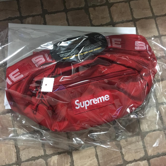 メンズsupreme waist bag