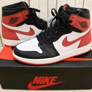 ナイキ AIR JORDAN 1 RETRO HIGH OG TRACK RED 555088-112 エアジョーダン1レトロハイオージートラックレッドスニーカー  メンズ 27.5cm