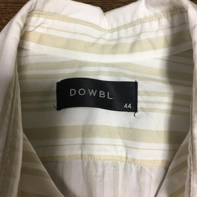 DOWBL(ダブル)のDOWBL ストライプシャツ メンズのトップス(シャツ)の商品写真