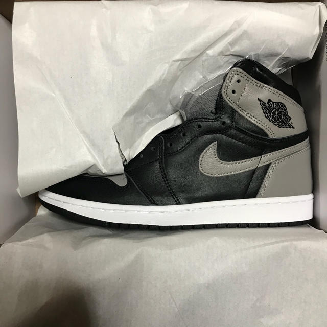 【26.5cm】NIKE AIR JORDAN 1 RETRO SHADOWサイズ265cmUS85