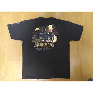 ダブルワークス(DUBBLE WORKS)のマッシュマンズ　5周年Tシャツ　黒　XL　オフ白(Tシャツ/カットソー(半袖/袖なし))
