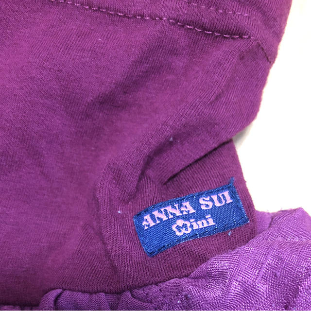 ANNA SUI mini(アナスイミニ)のアナスイミニ定番フリルキュロット美品110 キッズ/ベビー/マタニティのキッズ服女の子用(90cm~)(スカート)の商品写真