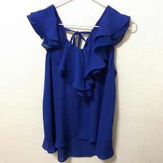 イング(INGNI)のチュニック♡青(カットソー(半袖/袖なし))