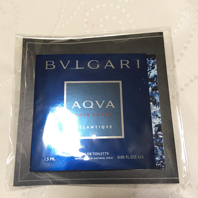 BVLGARI(ブルガリ)のブルガリ オードトワレ サンプル コスメ/美容の香水(香水(男性用))の商品写真