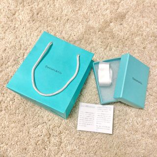 ティファニー(Tiffany & Co.)の★美品★ティファニー 紙袋 箱 リボン インテリア 質屋用に★(ショップ袋)