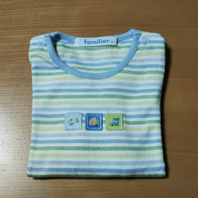 familiar(ファミリア)のfamiliar 80 キッズ/ベビー/マタニティのベビー服(~85cm)(シャツ/カットソー)の商品写真