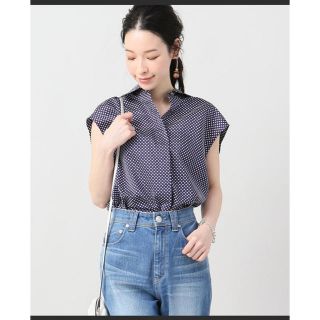 イエナ(IENA)のjane smith完売 ドットブラウス(シャツ/ブラウス(半袖/袖なし))