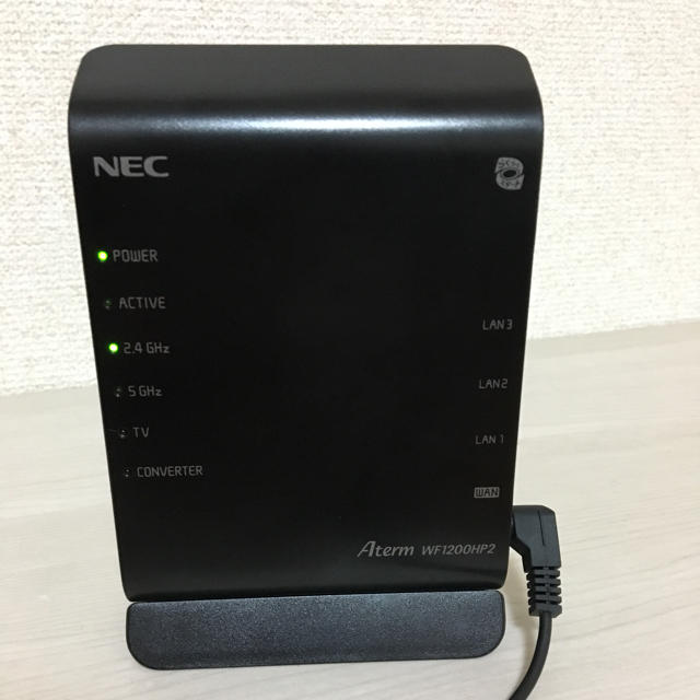 NEC(エヌイーシー)のNEC Aterm 無線LAN Wi-Fi ルータ スマホ/家電/カメラの生活家電(その他)の商品写真