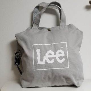 リー(Lee)のLee 2WAYビッグトートバッグ(GRAY)(トートバッグ)