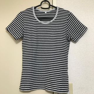 ムジルシリョウヒン(MUJI (無印良品))の無印良品 柔らかいボーダーTシャツ(Tシャツ(半袖/袖なし))