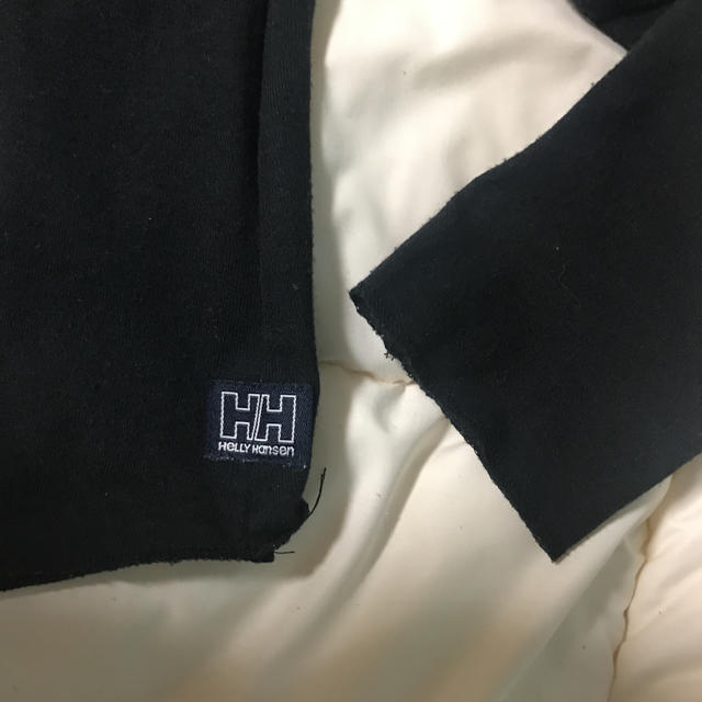 HELLY HANSEN(ヘリーハンセン)のヘリーハンセン M インナーシャツ 黒 チュニック アウトドア ロンT 長袖 レディースのトップス(Tシャツ(長袖/七分))の商品写真