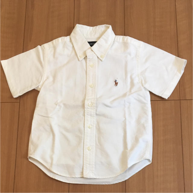 Ralph Lauren(ラルフローレン)の【値下げ】ラルフローレン 半袖シャツ 100 キッズ/ベビー/マタニティのキッズ服男の子用(90cm~)(ブラウス)の商品写真