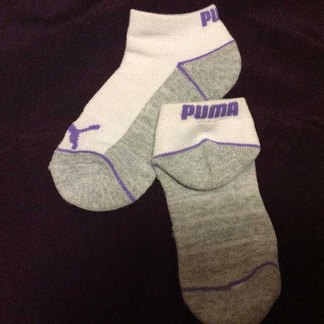 PUMA(プーマ)のPUMA  kids靴下 3足組 キッズ/ベビー/マタニティのこども用ファッション小物(靴下/タイツ)の商品写真