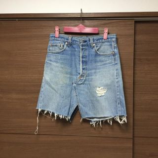 リーバイス(Levi's)のSALE!!  Livi's☆ダメージデニムスカート(ひざ丈スカート)