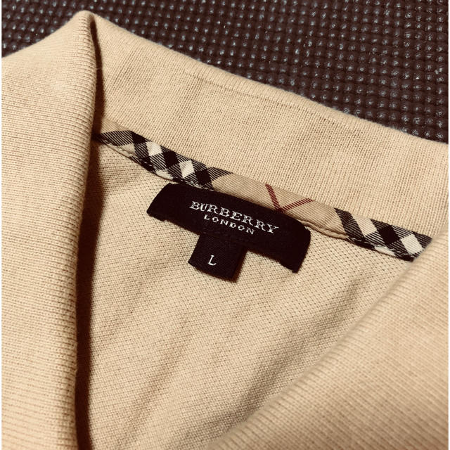 BURBERRY(バーバリー)のBurberry ポロシャツ 美品 メンズのトップス(Tシャツ/カットソー(七分/長袖))の商品写真