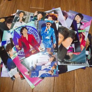 アラシ(嵐)の嵐 写真セット シール付き(アイドルグッズ)