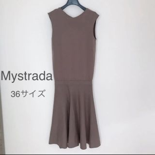 マイストラーダ(Mystrada)のMystrada マイストラーダ　サマーニットワンピース(ひざ丈ワンピース)