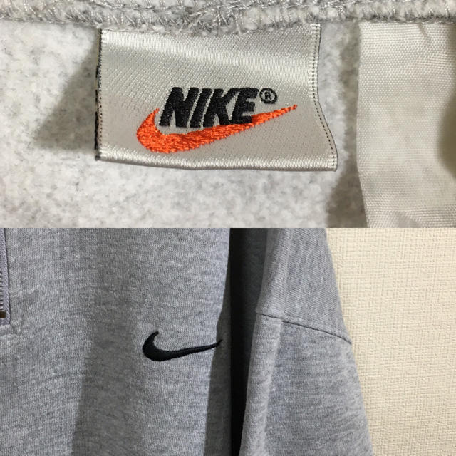 NIKE(ナイキ)のNIKE 90s  ナイキ ハーフジップ プルオーバー   パーカー ビンテージ メンズのトップス(パーカー)の商品写真