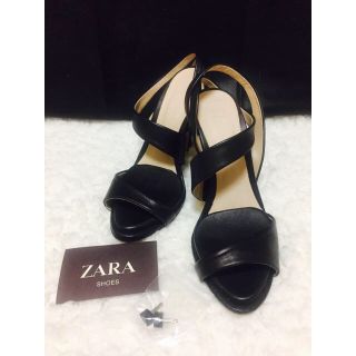 ザラ(ZARA)のZARA★サンダル！37サイズ☆ダイアナかねまつ系も(サンダル)