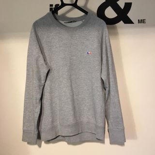 メゾンキツネ(MAISON KITSUNE')のキツネ ワンポイント スウェット トリコロール(スウェット)