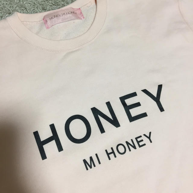 Honey mi Honey(ハニーミーハニー)のハニーミーハニー♡ロゴスエット レディースのトップス(トレーナー/スウェット)の商品写真