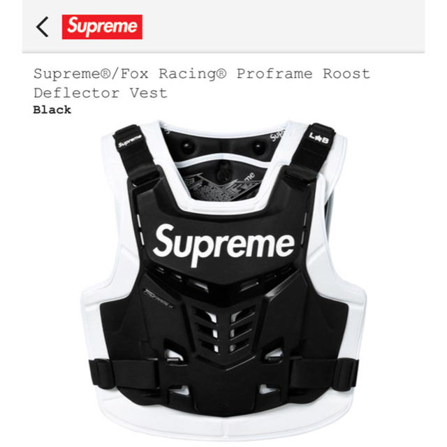 Supreme FoxRacing Deflector Vest プロテクター [月末セール中！！]