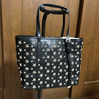 ジミーチュウ(JIMMY CHOO)の【fumi様専用】JIMMY CHOO SASHA S ブラック トートバッグ(トートバッグ)