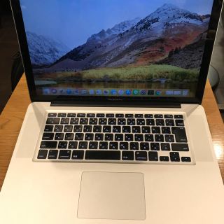 マック(MAC)のMacBook pro 15インチ(ノートPC)