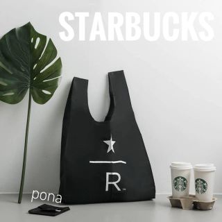 スターバックスコーヒー(Starbucks Coffee)の海外スタバ♡リザーブ×BAGGUコラボ☆エコバック(収納ケース付)(エコバッグ)