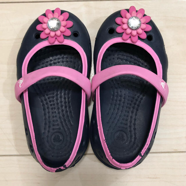 crocs(クロックス)のみわしゃんてぃ様専用☆クロックス① キッズ/ベビー/マタニティのベビー靴/シューズ(~14cm)(サンダル)の商品写真