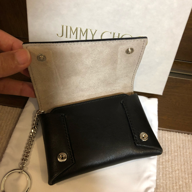 【新品未使用】JIMMY CHOO NOVIA コインケース ブラック 2