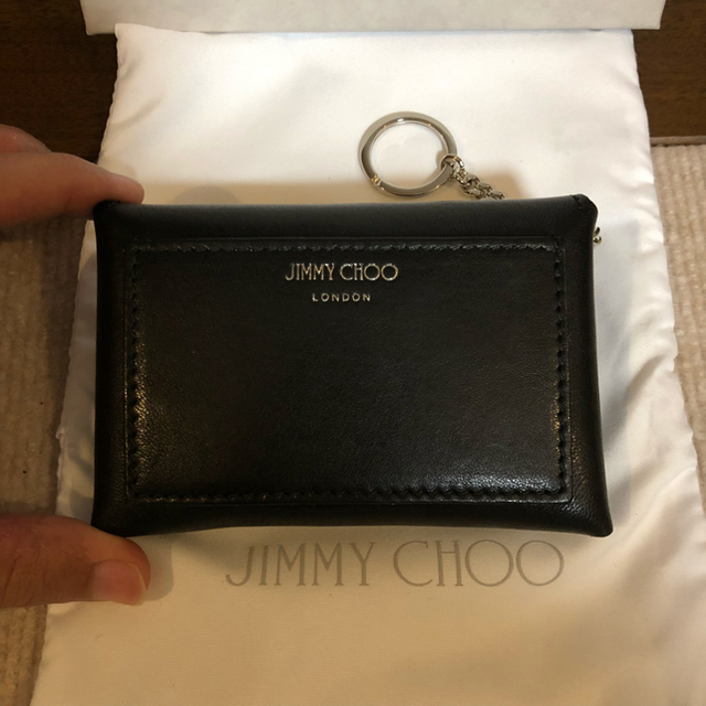 【新品未使用】JIMMY CHOO NOVIA コインケース ブラック 3