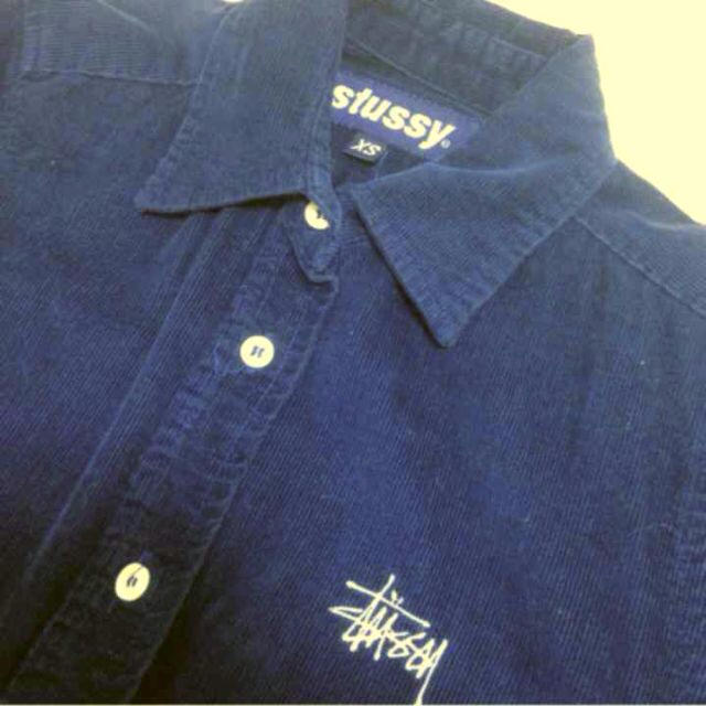 stussy ステューシー women シャツ コーデュロイ