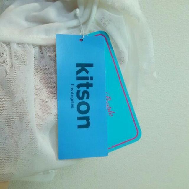 KITSON(キットソン)の新品 Kitson 白レースワンピース free レディースのワンピース(ミニワンピース)の商品写真