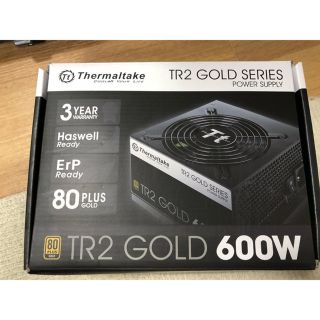 thermaltake 600w 電源 パソコン(PCパーツ)