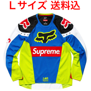 シュプリーム(Supreme)のsupreme fox racing moto jersey top L マルチ(Tシャツ/カットソー(七分/長袖))