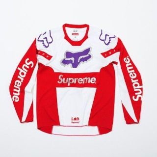 シュプリーム(Supreme)の送込 Sサイズ Supreme Fox Racing Moto Jersey(Tシャツ/カットソー(七分/長袖))